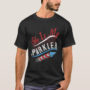 T-shirt C'Est Mon Étincelant 4 juillet Drôle Coup De Corre