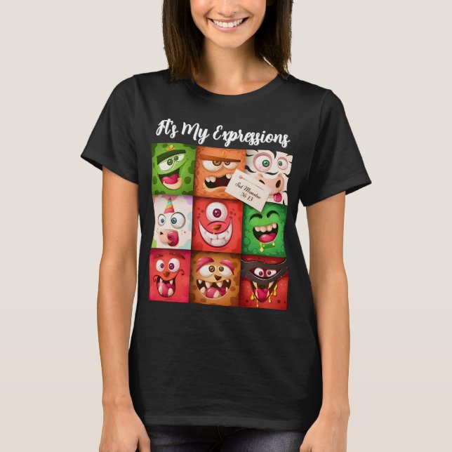 T-shirt C'est mon Expression V5 (Devant)