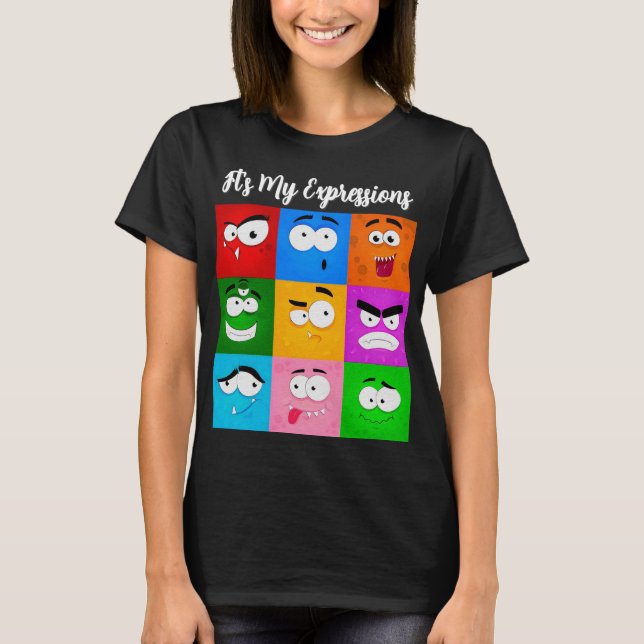 T-shirt C'est mon Expression V8 (Devant)