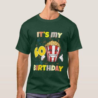T-shirt C'est mon garçon d'anniversaire 60 ans