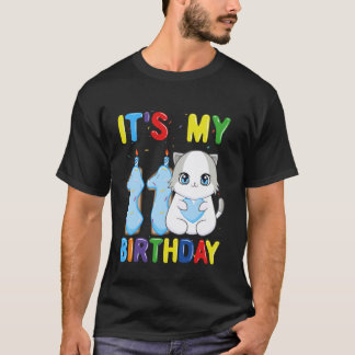 T-shirt C'est mon garçon de 11 ans pour mon 11e anniversai
