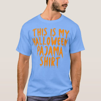 T-shirt C'Est Mon Halloween Pajama Halloween Couples vint