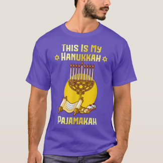 T-shirt C'est mon Hanukkah Pajamakah Drôle de Hanukkah Paj