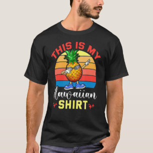 T-shirt C'Est Mon Hawaïen Dabbing Pineappy Men Femmes