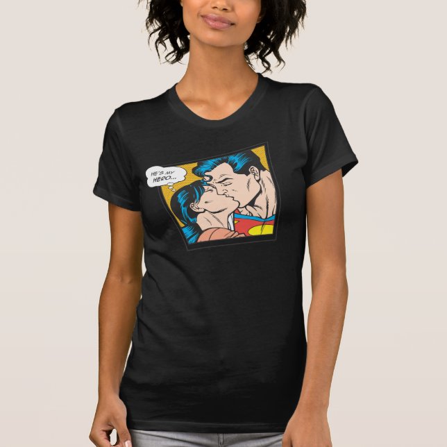 T-shirt C'est mon héros (Devant)