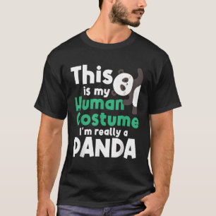 T-shirt C'Est Mon Hu Je Suis Vraiment Un Panda