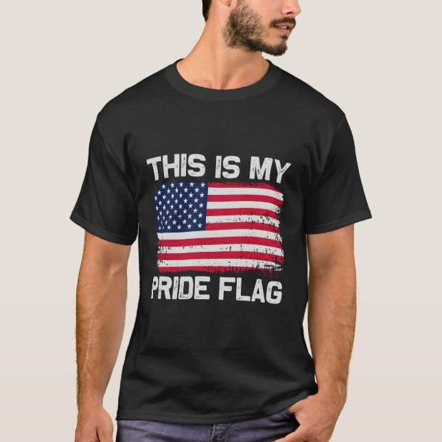 T-shirt C'Est Mon Indicateur De Fierté (Devant)