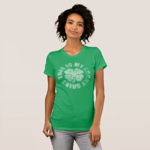 T-shirt C'est mon Jour de la Saint Patrick chanceux de