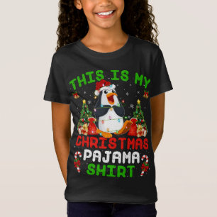 T-Shirt C'Est Mon Jour De Noël Empereur Penguin Christ