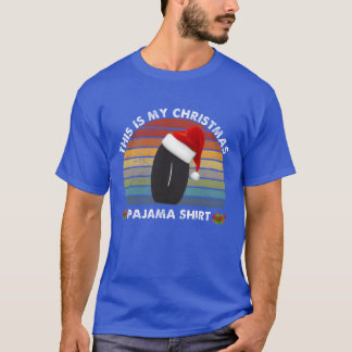 T-shirt C'Est Mon Jour De Noël Pyjama Boule De Hockey Noël