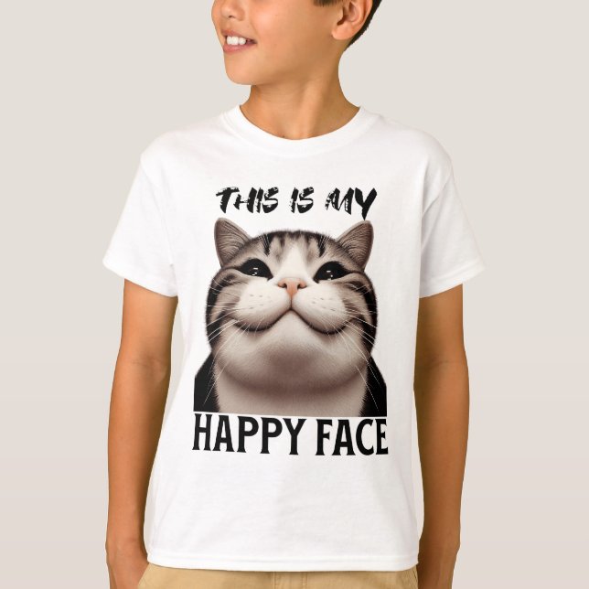 T-shirt C'est mon joyeux visage (Devant)