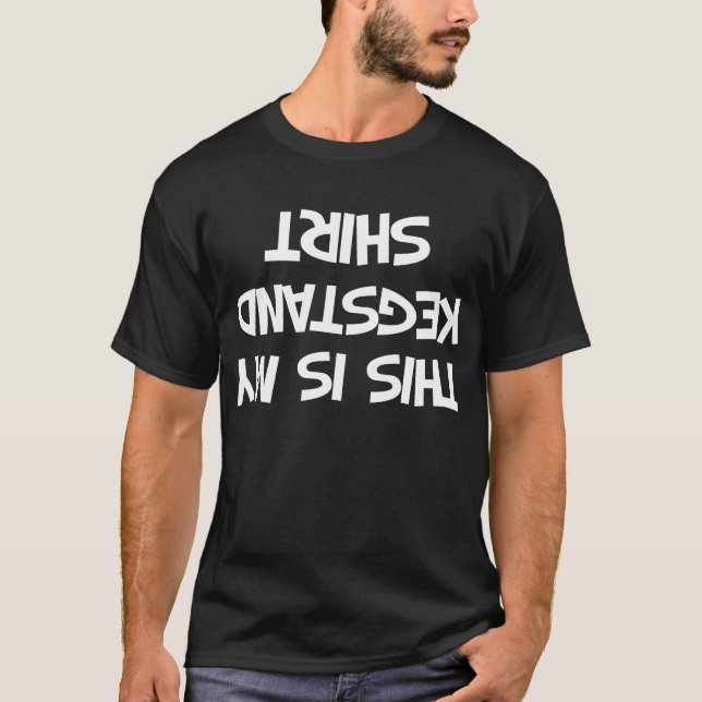 T-shirt c'est mon kegstand (Devant)