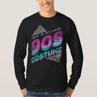 T-shirt C'est mon lazy 90s Costume Party 1990s Retro Neuf
