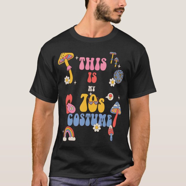T-shirt C'est Mon les années 70 Costume 70's Nostalgie H (Devant)