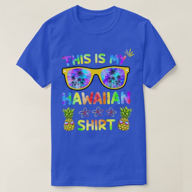 T-shirt C'Est Mon Luau Hawaïen Aloha Hawaii Beach Pinea (Design devant)