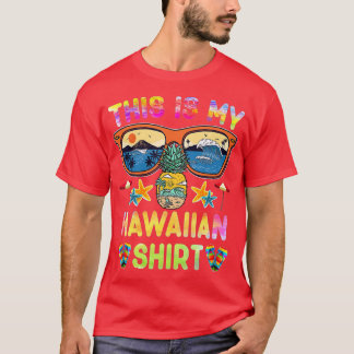 T-shirt C'Est Mon Luau Hawaïen Aloha Hawaii Beach Pinea