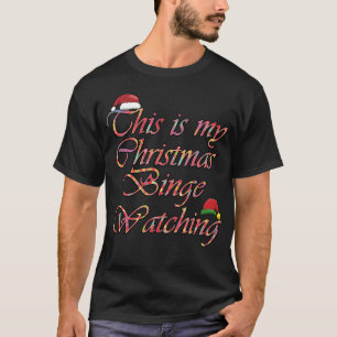 T-shirt C'est mon marathon de Noël