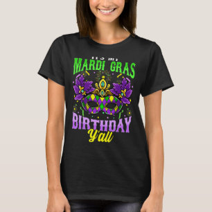 T-shirt C'Est Mon Mardi Gras Anniversaire Yall Fat Mardi N