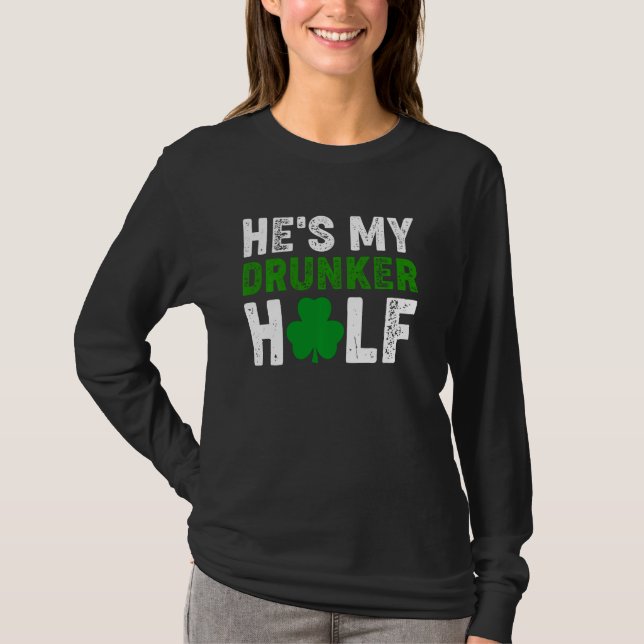 T-shirt C'Est Mon Moitié Couples Jour de la Saint Patrick  (Devant)