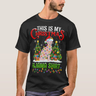T-shirt C'Est Mon Noël Pajama Sphyn Chat Noël