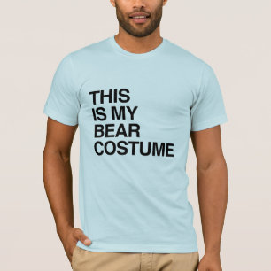 T-shirt C'EST MON OURS HALLOWEEN COSTUME.png