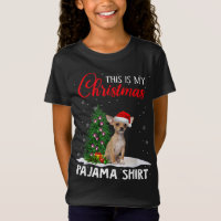 C'Est Mon Pajama De Noël Chihuahua Xmas Chien Lov