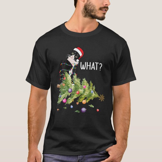 T-shirt C'Est Mon Pajama De Noël Drôle Axolotl Père Noël X (Devant)