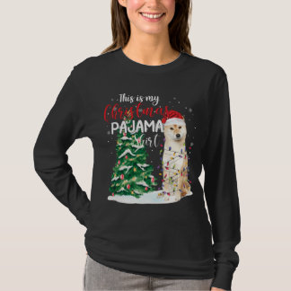 T-shirt C'Est Mon Pajama De Noël Drôle Shiba Inu Chien Lo