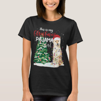 T-shirt C'Est Mon Pajama De Noël Drôle Shiba Inu Chien Lo