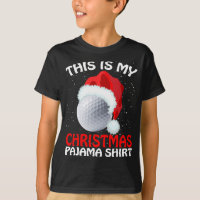 C'Est Mon Pajama De Noël Golf- Golf Noël