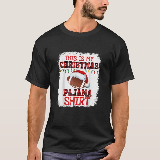 T-shirt C'Est Mon Pajama De Noël Qui Correspond À Fami (Devant)