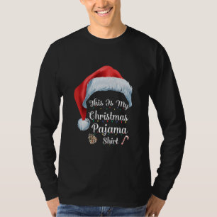 T-shirt C'Est Mon Pajama Famille Père Noël