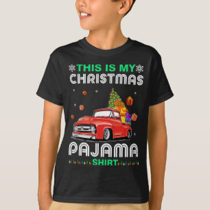 T-shirt C'Est Mon Pajama Shih Tzu Riding Red Tr