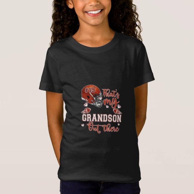 T-Shirt C'est mon petit-fils là-bas (Devant)