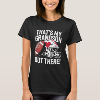 T-shirt C'est mon petit-fils là-bas Amour de football
