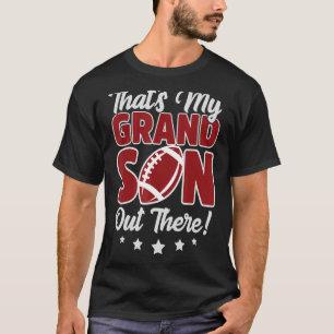 T-shirt C'est mon petit-fils là-bas au football Grand-mère