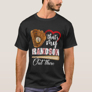 T-shirt C'est mon petit-fils là-bas, le papeball, le papet