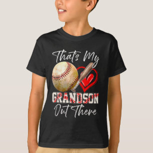 T-shirt C'est mon petit-fils là-bas, le papeball, le papet