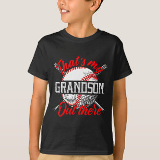 T-shirt C'est mon petit-fils là-bas, le papeball, le papet