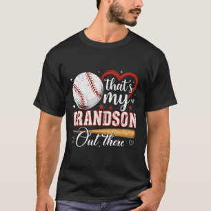 T-shirt C'est mon petit-fils là-bas, le papeball, le papet