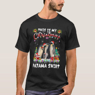 T-shirt C'est mon pingouin de pyjama de Noël Père Noël