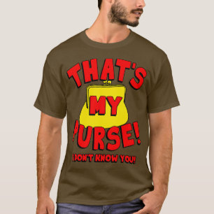 T-shirt C'Est Mon Porte-Mains Que Je Ne Te Connais Pas