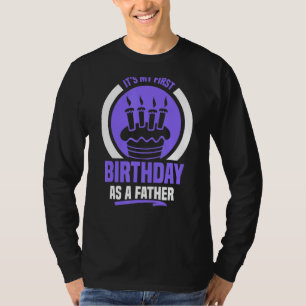 T-shirt C'est mon premier anniversaire en tant que père pa
