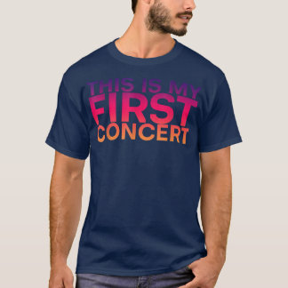 T-shirt C'Est Mon Premier Concert ..