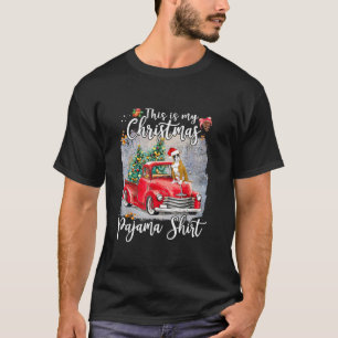 T-shirt C'Est Mon Pyjama Chemise Chien Xmas L