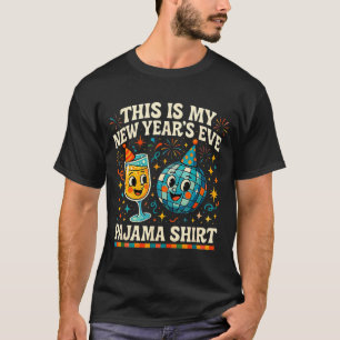 T-shirt C'est mon pyjama de la Saint-Sylvestre drôle cadea