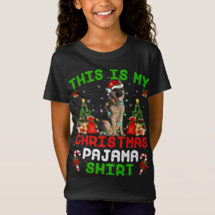 T-Shirt C'Est Mon Pyjama De Noël Berger Allemand Christ
