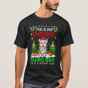 T-shirt C'est mon pyjama de Noël Chapeau de Père Noël de C