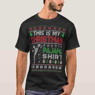 T-shirt C'est mon pyjama de Noël Cheerleader de la montre