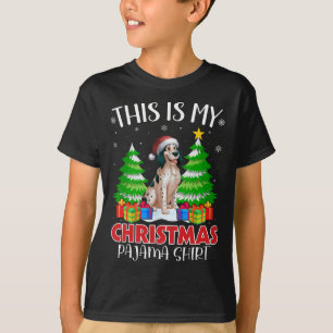 T-shirt C'Est Mon Pyjama De Noël Chien Xma